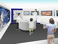 Between Monday, August 26 and Sunday, September 1, 2019 Kurita will exhibit the pavilion 'Uchu Mizu Saisei Kenkyujo' (The Universe – Water Reclamation Laboratory) at KidZania Tokyo. Children learn how to reuse water in order to survive in space.