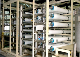 RO membrane treatment equipment activated carbon filters