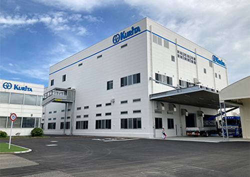 Exterior view of the new manufacturing building